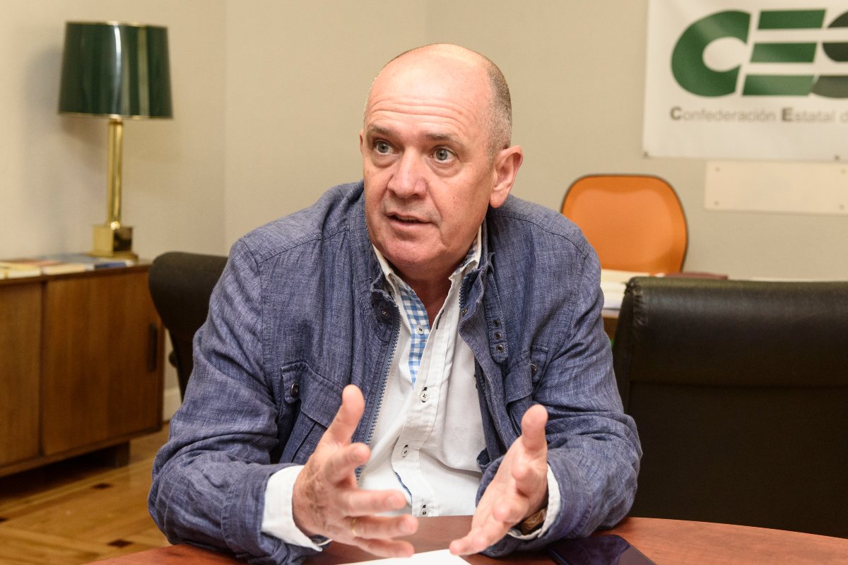 Gabriel Del Pozo, secretario general de CESM. Foto: LUIS CAMACHO